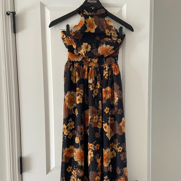 Lulus Maxi Women's Dress with Halter Top - Picture 1 of 5
